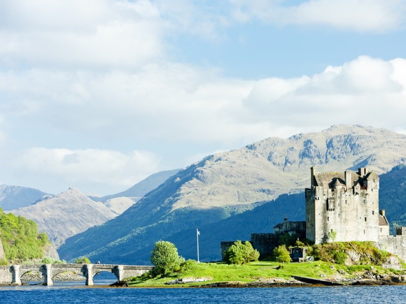 Skotlanti_Eilean Donan Castle, Loch Duich_800X600