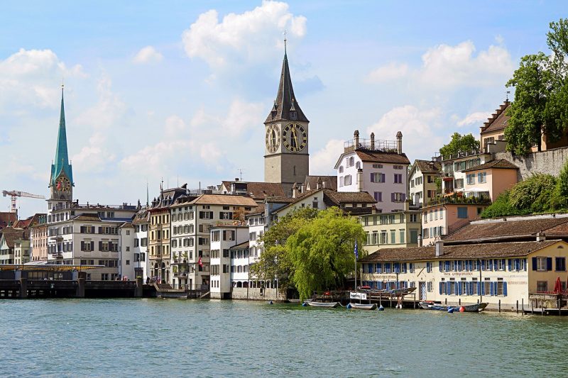 Sveitsi Zürich kaupunkiloma
